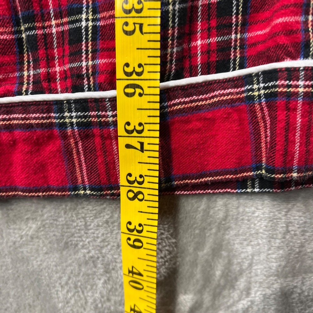 Lanz of Salzburg Buffalo Check Flannel Pajamas Women's XL Cozy Lounge Holiday - Picture 7 of 7